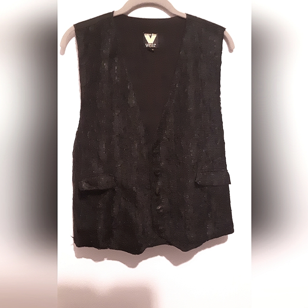 Vintage Virginia Slims Lace Vest